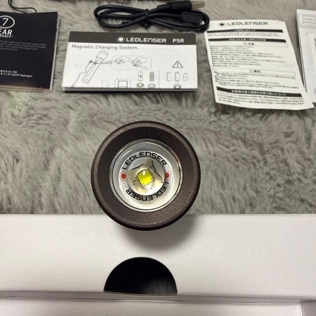LED LENSER P5R CORE 新品　未使用品　高機能　コンパクト