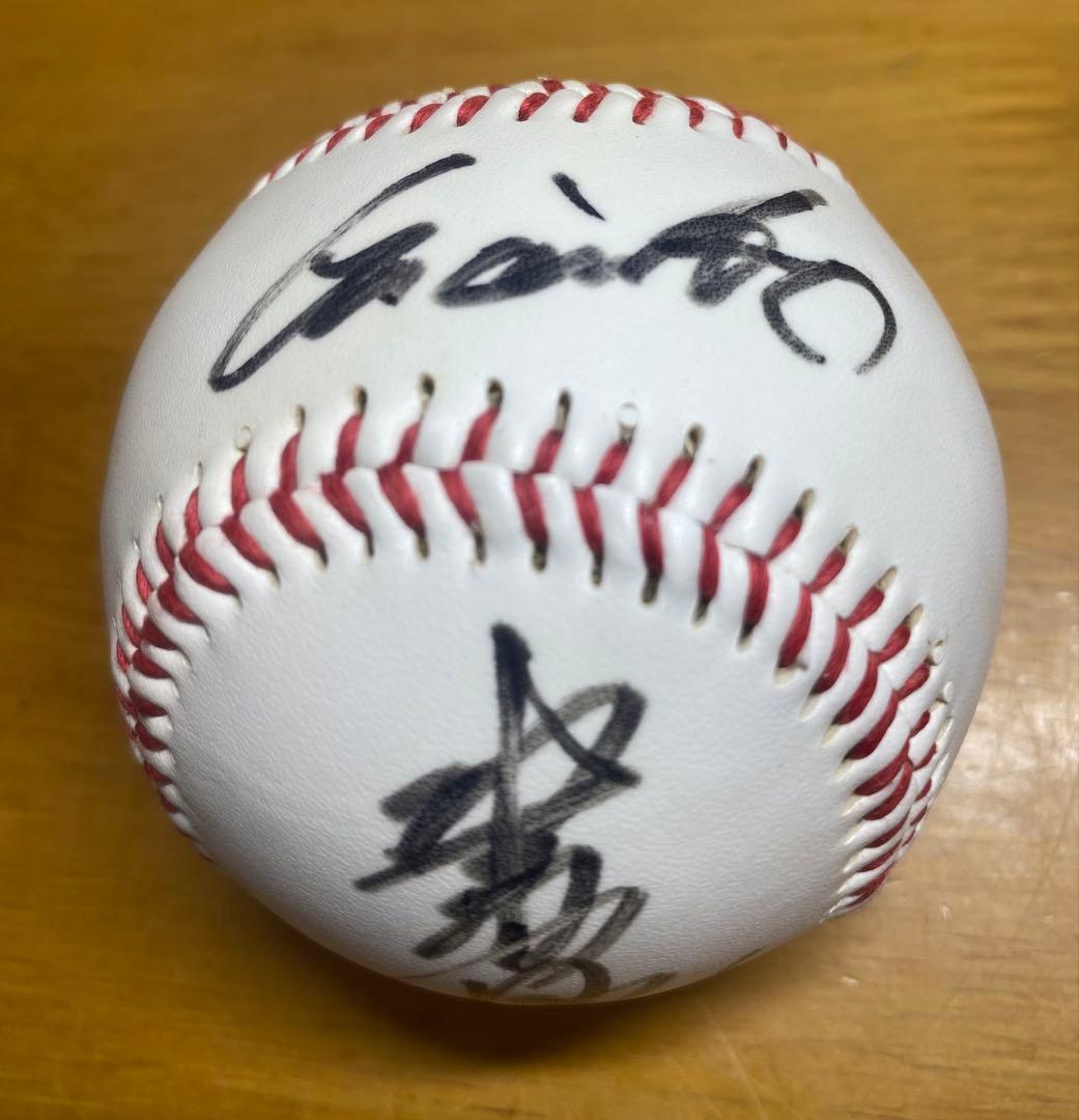 読売ジャイアンツ 坂本勇人 直筆サインボール 宮崎キャンプ 経年あり ケースあり
