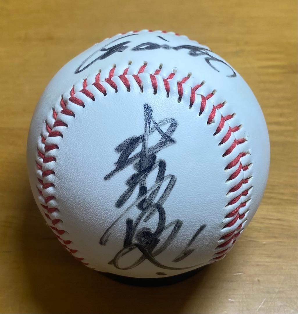読売ジャイアンツ 坂本勇人 直筆サインボール 宮崎キャンプ 経年あり ケースあり