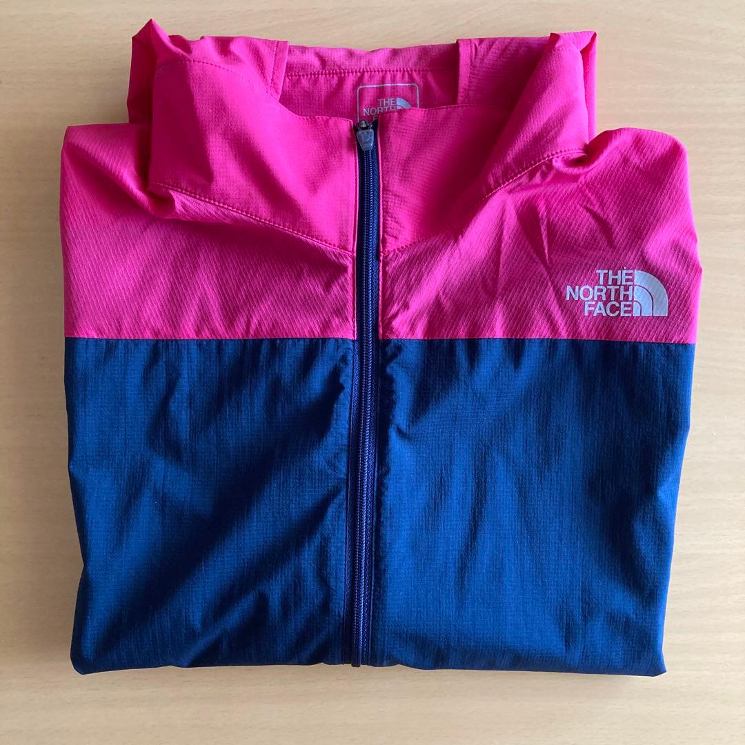 THE NORTH FACE ウィンドブレーカー ネイビー/ピンク
