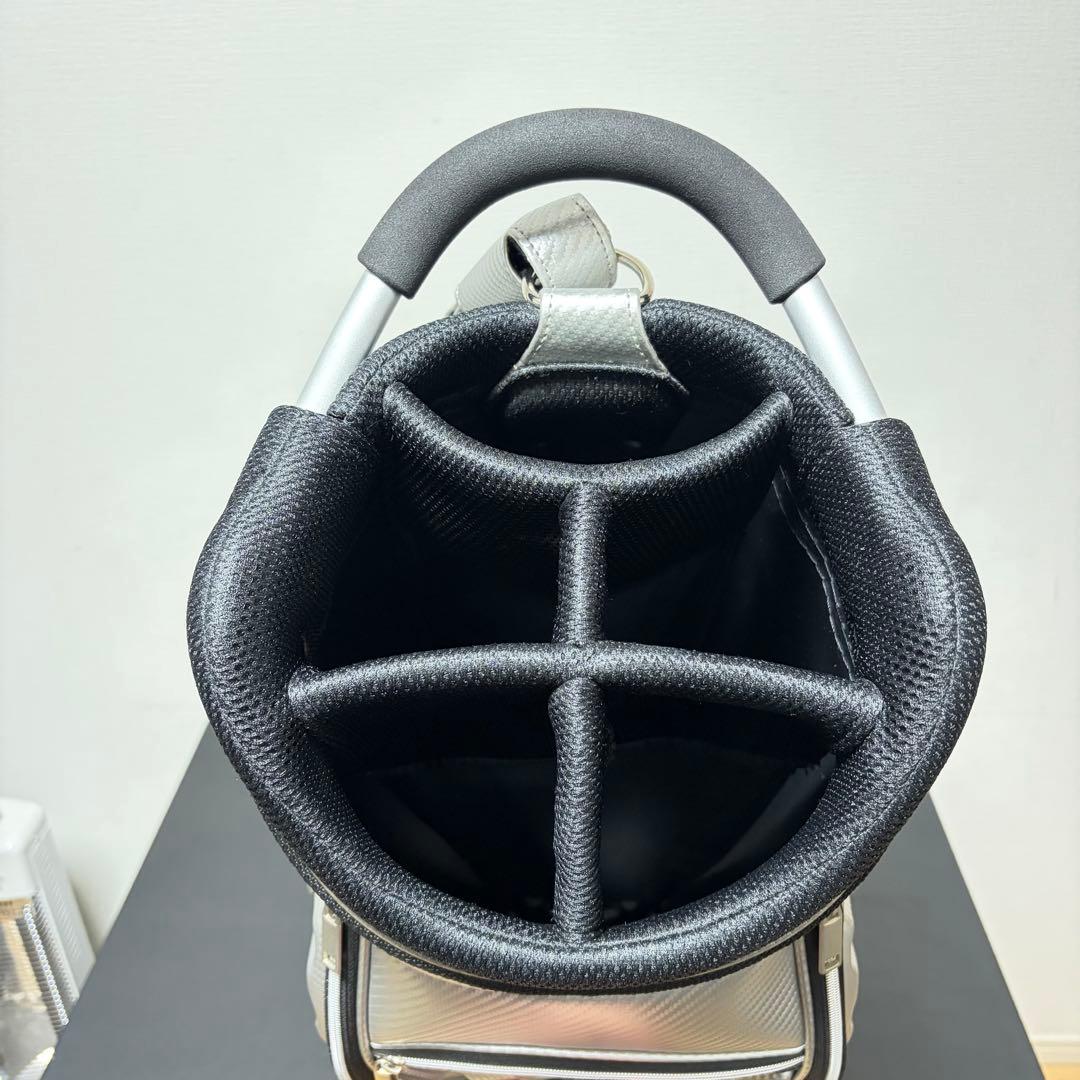 【超希少/非売品】UUUM GOLF コンペ景品 キャディバッグ シルバー 美品