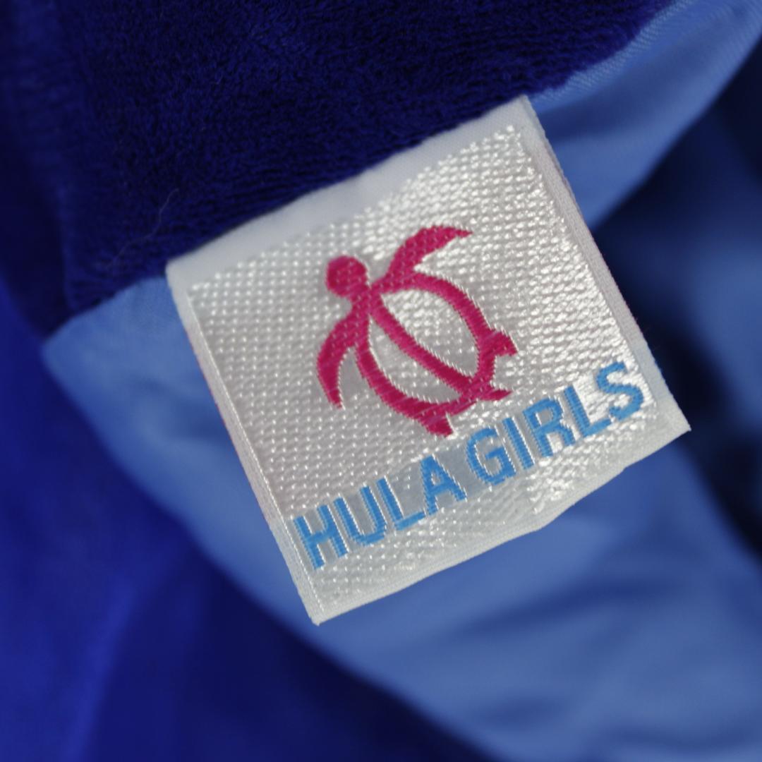 【フラダンス用衣装 ベロアドレス】HULAGIRLS オーガンジー袖 ハワイアン