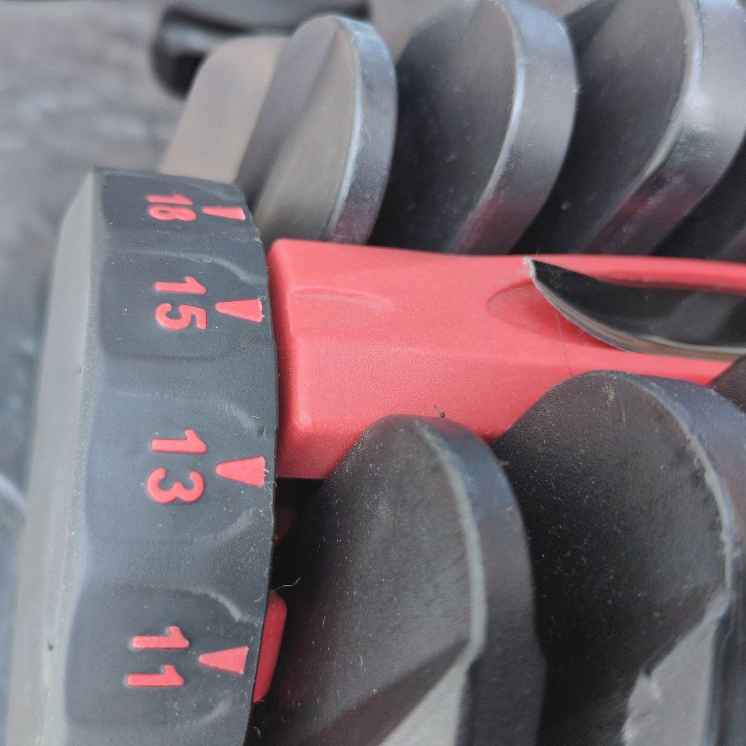 可変式ダンベル 40Kg【MOJEER】 中古 ①