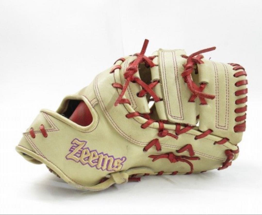 Zeems ジームス　硬式グローブ ベージュ