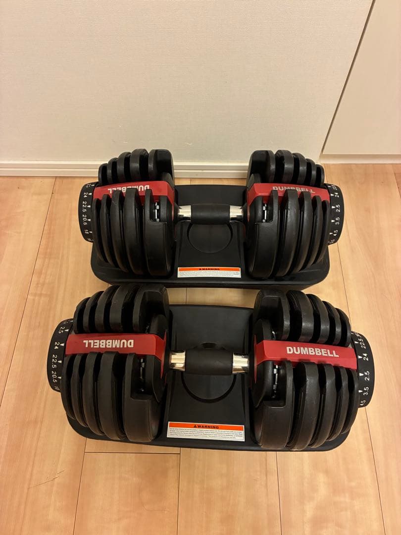 【金町駅引き取り限定】可変式ダンベル24kg×2個 ＋ Anker高機能体組成計