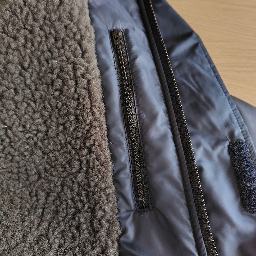 DESCENTE　ダウン　ベンチコート　ネイビー