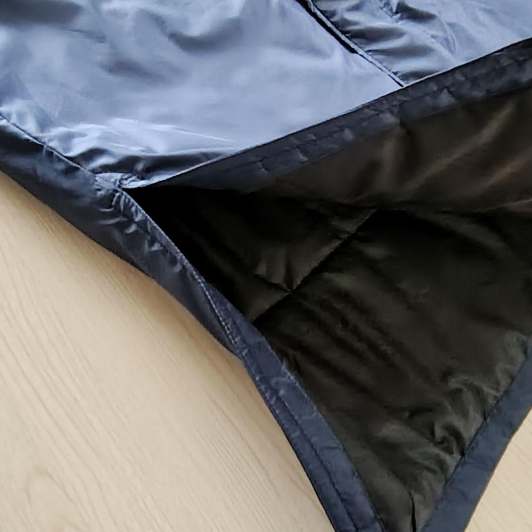 DESCENTE　ダウン　ベンチコート　ネイビー