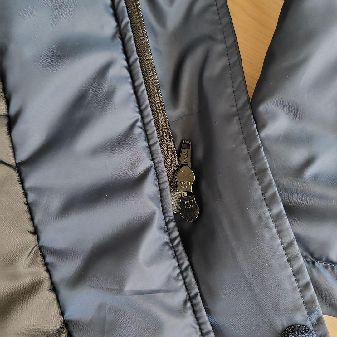 DESCENTE　ダウン　ベンチコート　ネイビー