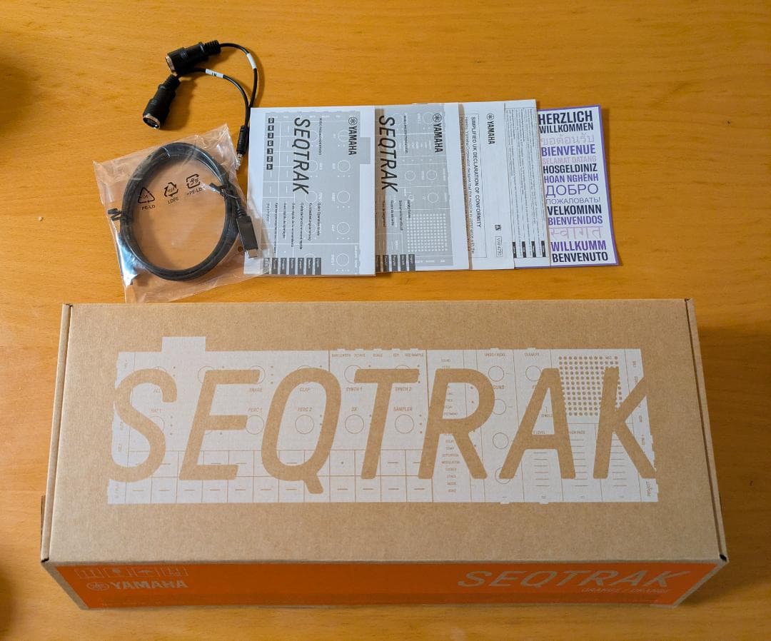 Yamaha seqtrak オレンジ