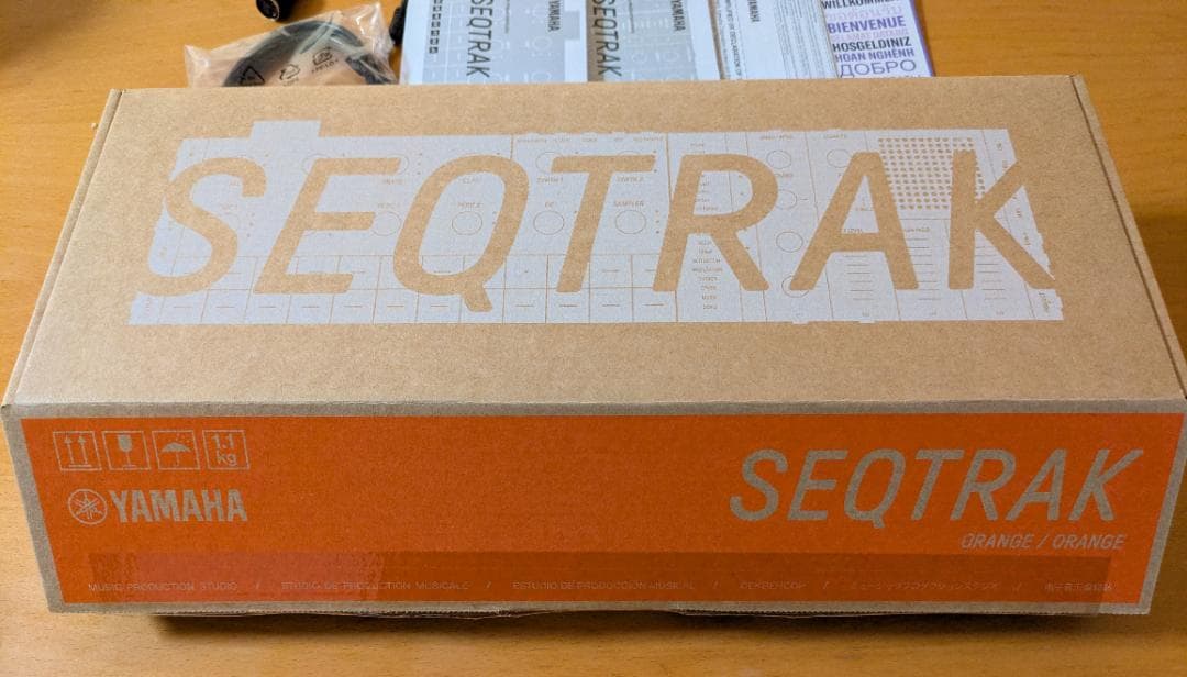 Yamaha seqtrak オレンジ