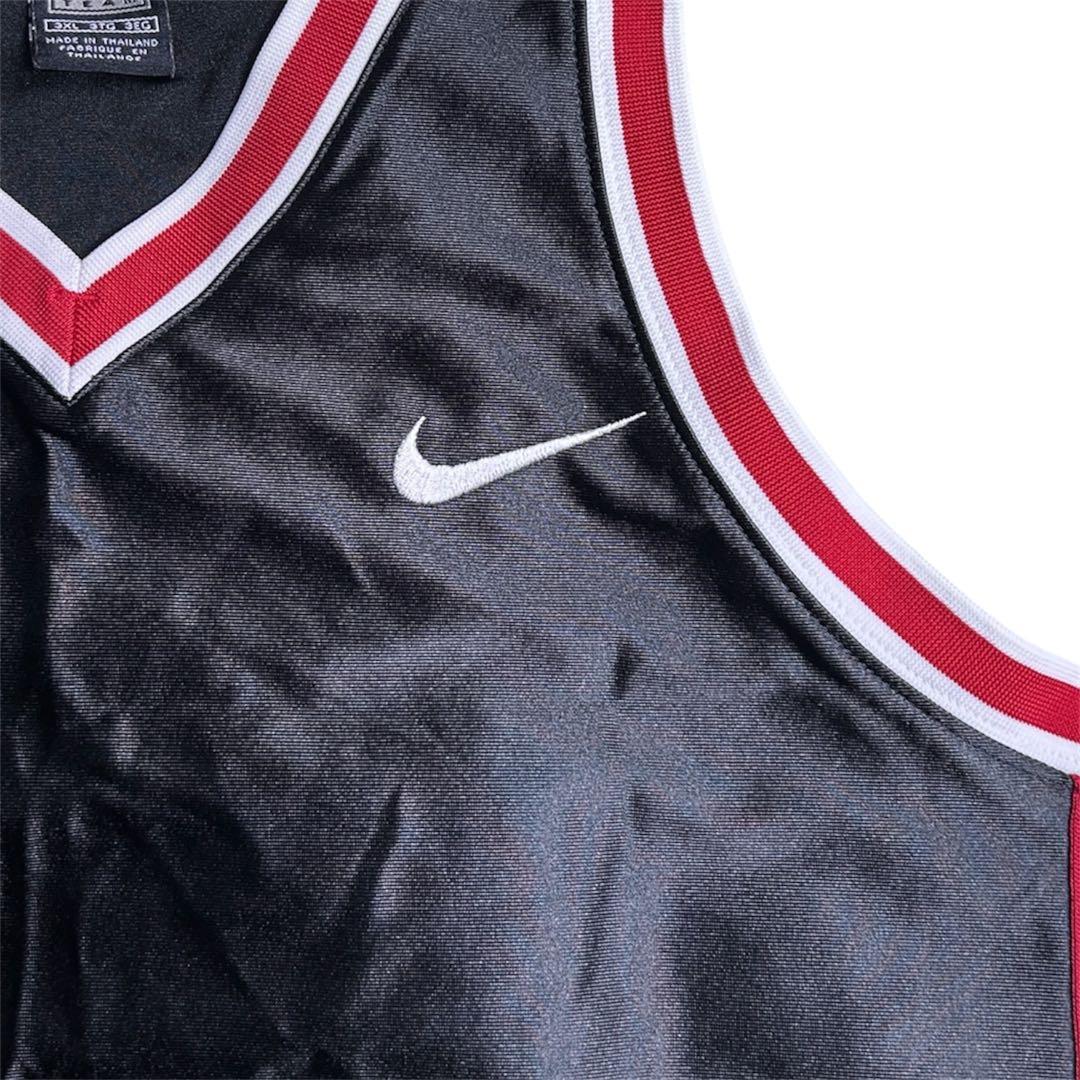 90s〜00s NIKE ナイキ ゲームシャツ チームタグ 3XL ビッグサイズ