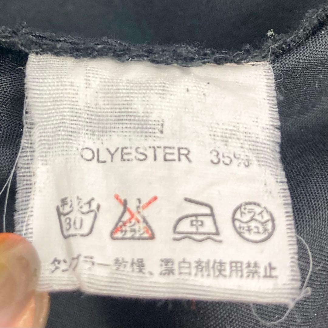 【CREAM SODA】ボウリングシャツ　スカルデザイン　ブラック　L