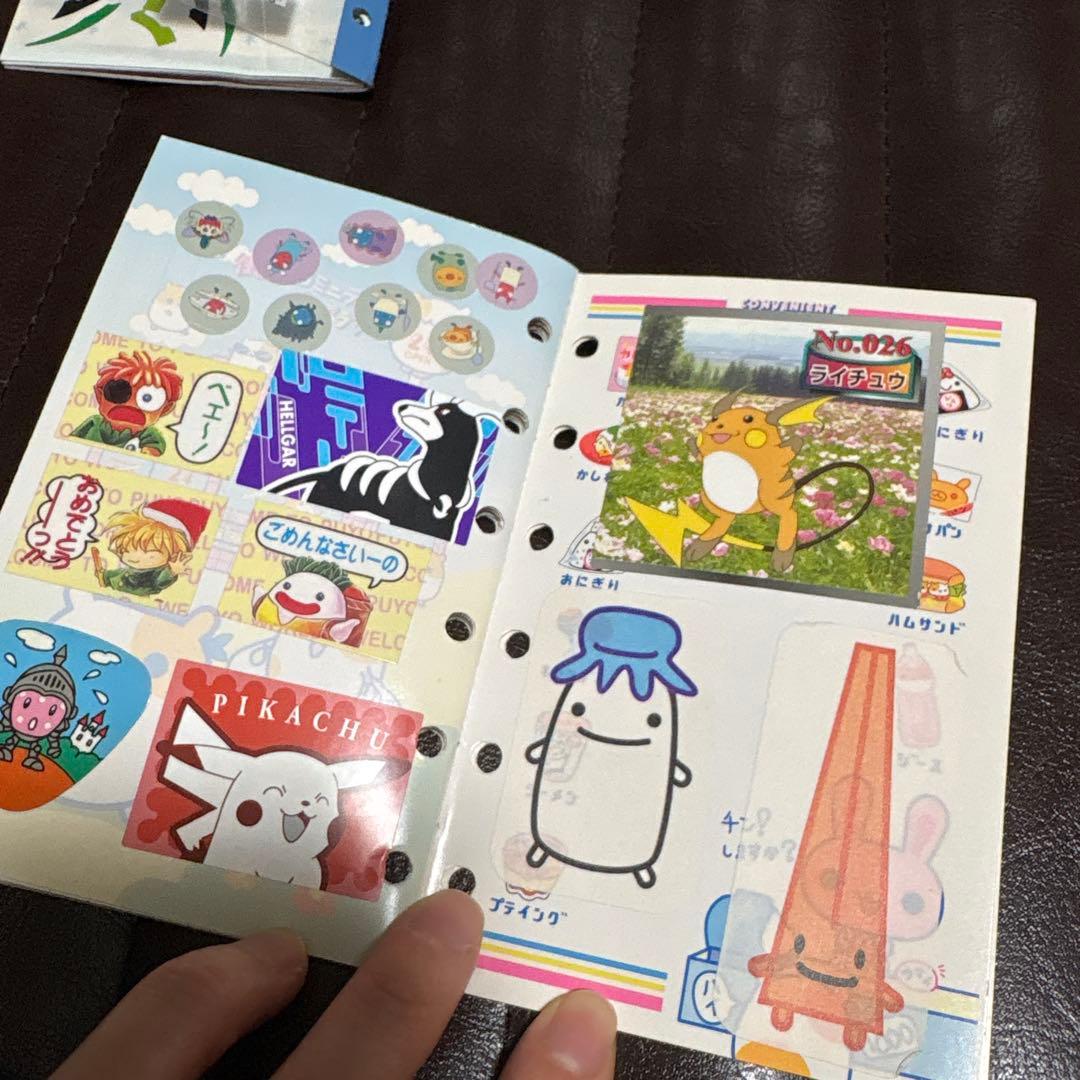 【当時物】平成レトロ　シール付き　シール帳　たまごっち　ポケモン　レア