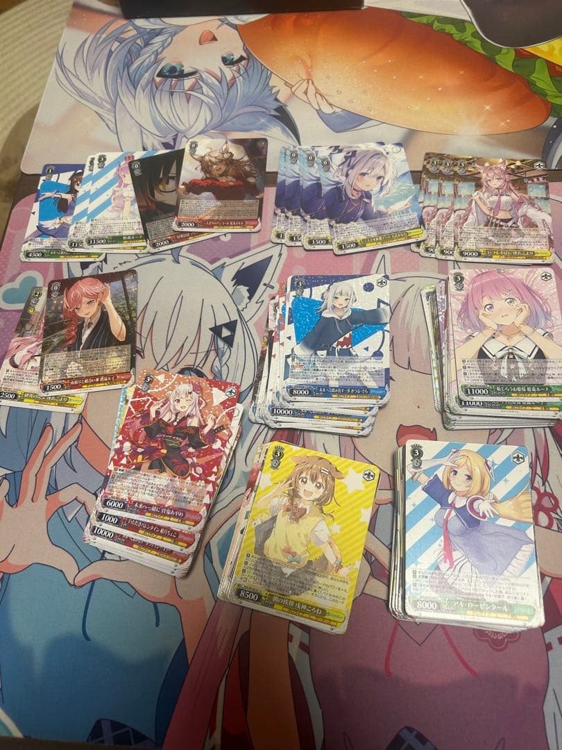 ヴァイスシュヴァルツ 引退品 まとめ売り らき☆すた 初音ミク ホロライブ WS