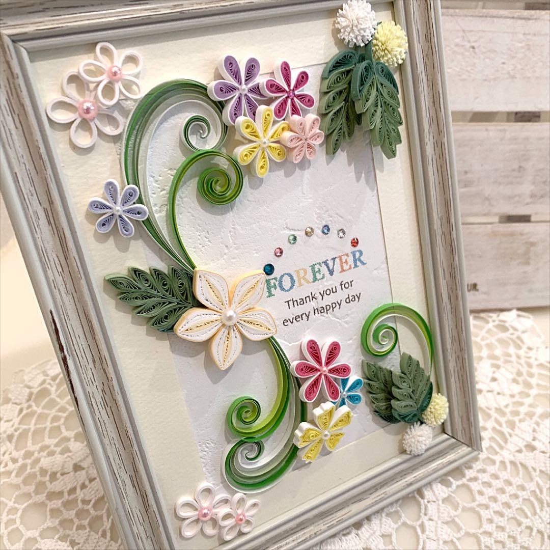 ❤️ご注文専用ページ❤️ ❤︎ペーパークイリング❤︎ welcome frame