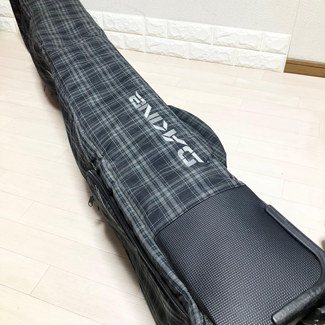 キャスターコロコロ付/DAKINE ダカイン スノーボードバック チェック柄