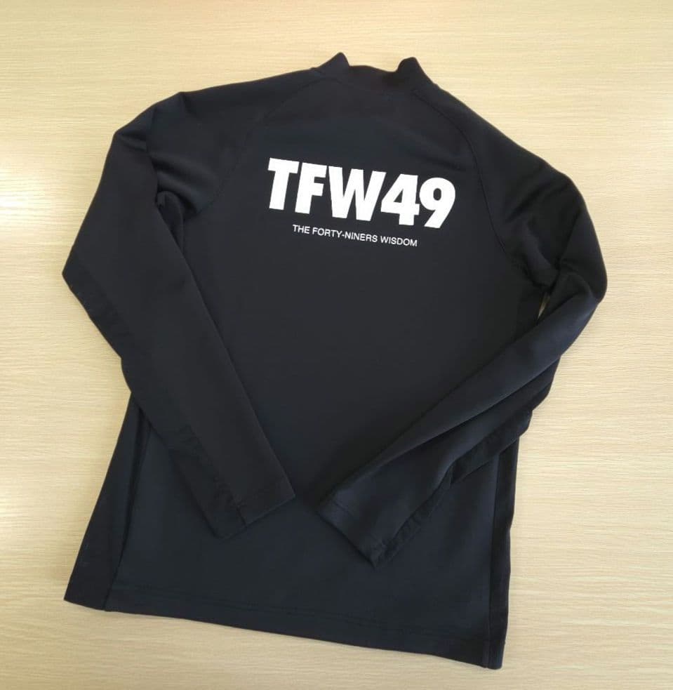 TFW49 MOCKNECK SIDE MESH 2枚セット