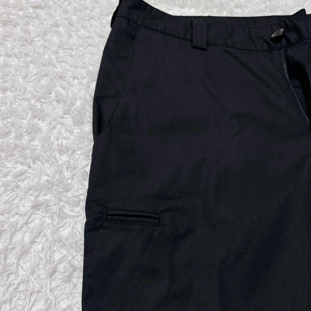 美品✨ビームスゴルフ 裾ジップ ストレッチパンツ 黒 L BEAMS GOLF