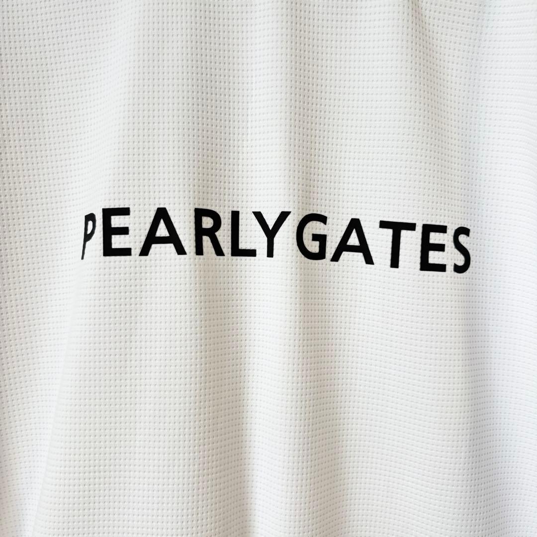 【極美品】PEARLY GATES トラックジャケット ホワイト　6（XL相当）