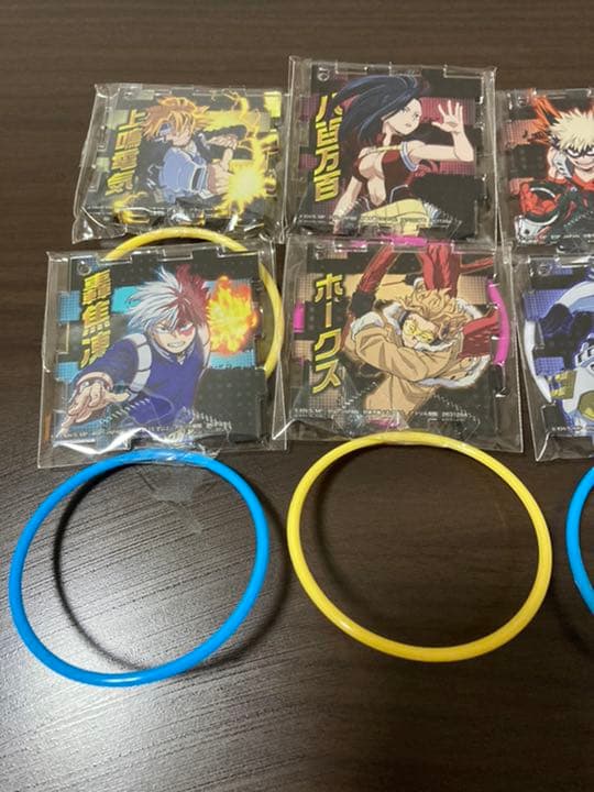 僕のヒーローアカデミア ヒロアカ アクリル パズル キーホルダー 8個セット