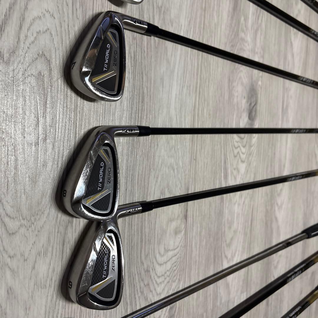 HONMA クラブセット キャディバッグ付き