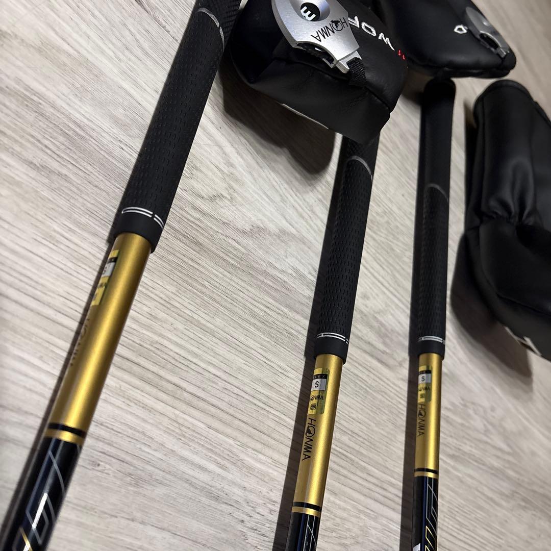 HONMA クラブセット キャディバッグ付き