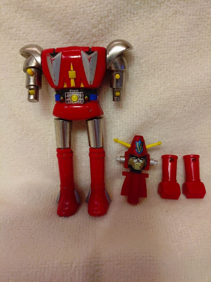 中古　当時モノ珍品　宇宙鉄人キョーダイン　スカイゼル超合金　頭部コンバトラーV