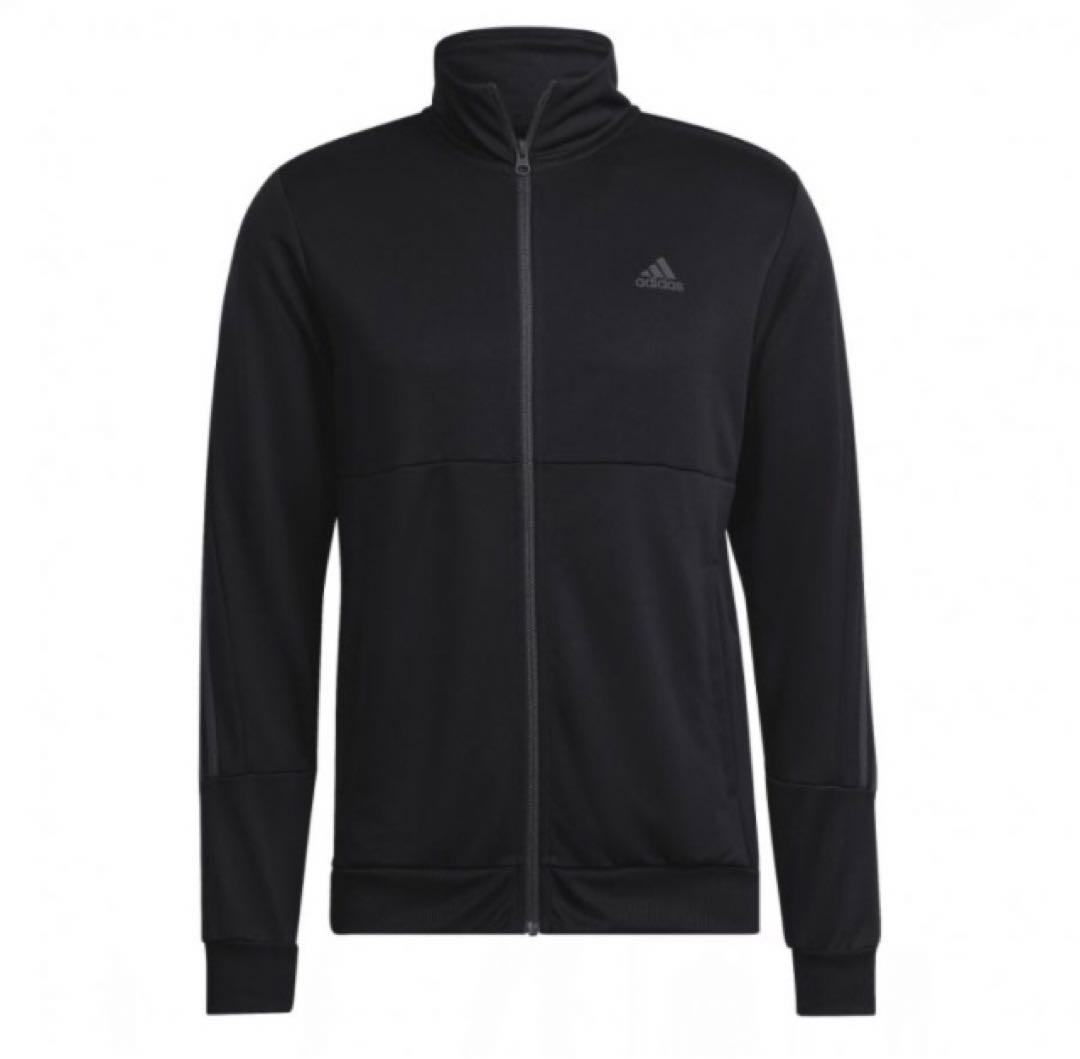 【adidas/アディダス】スリーストライプス ジャージ上下セット・L・ブラック