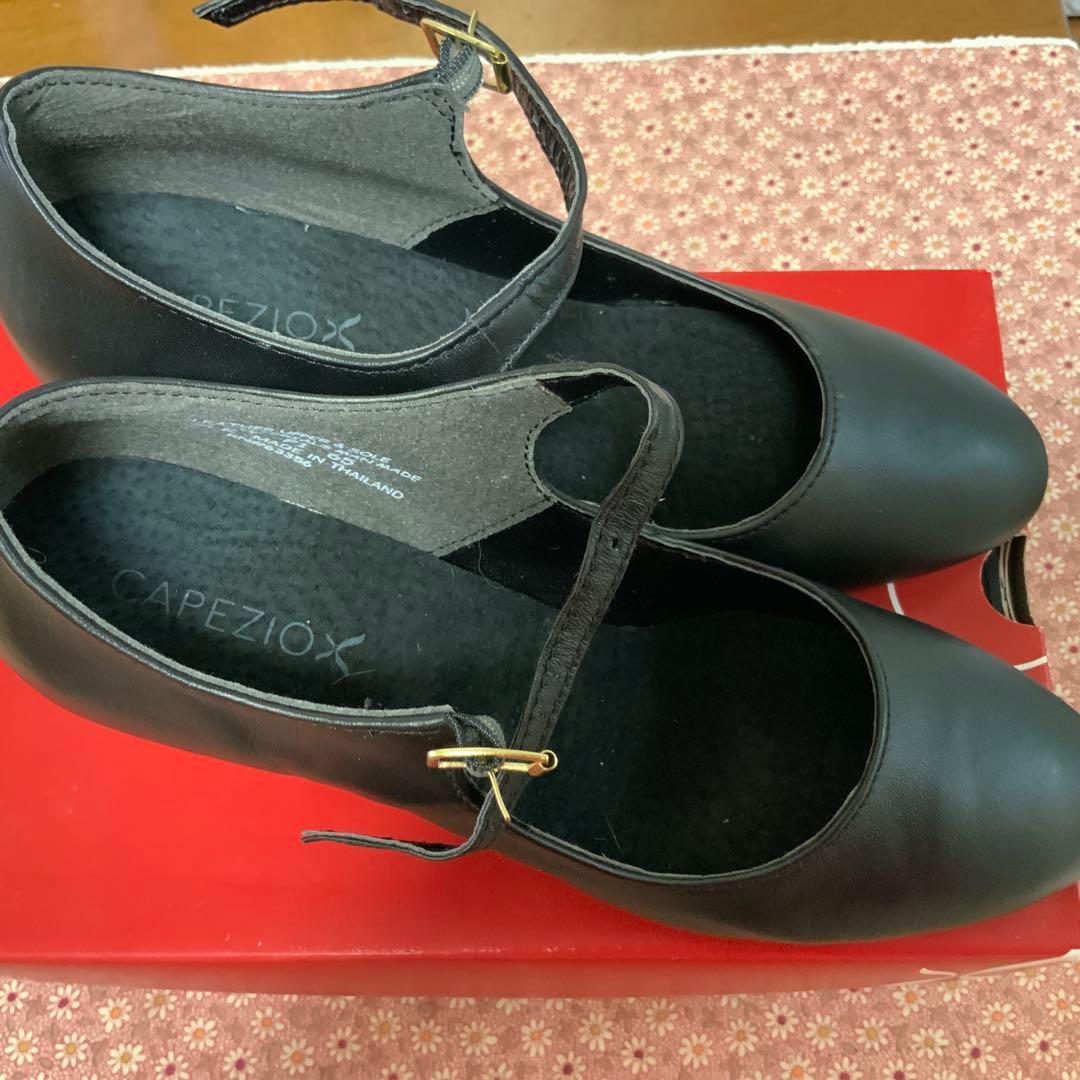 Capezio ブラック タップダンスシューズ 24cm未使用品