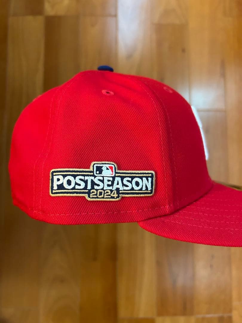 新品フィリーズ ニューエラ59FIFTY LPキャップ 2024ポストシーズン