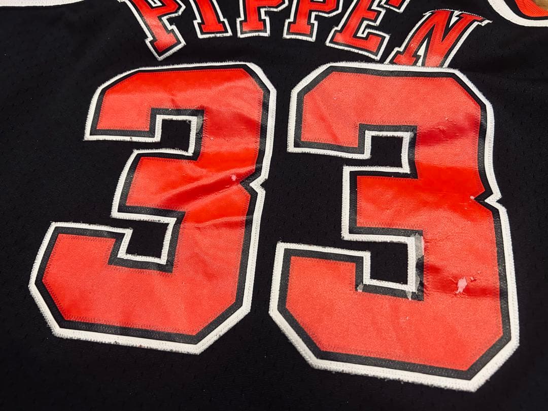 ユニフォーム 古着 90s Mitchell & Ness ブルズ PIPPEN