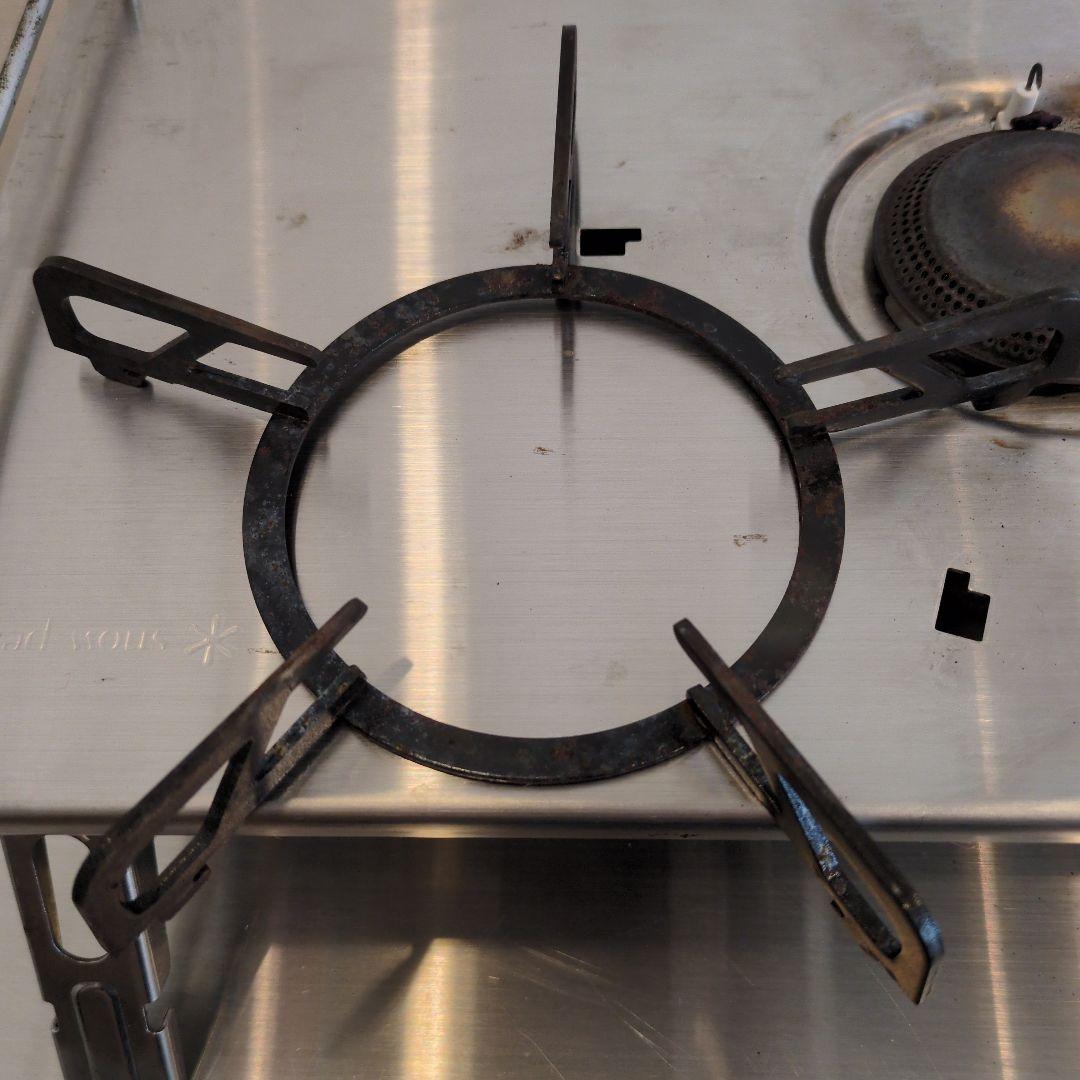 【廃盤】スノーピーク ギガパワープレートバーナー サビ多め