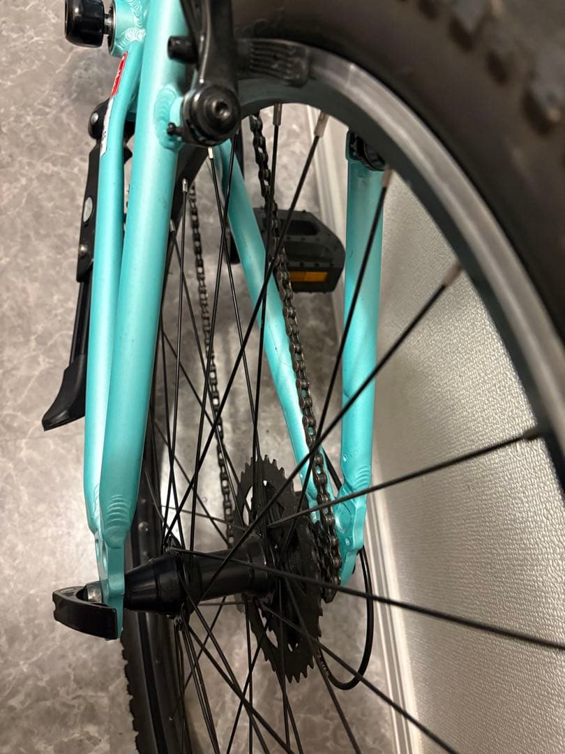 【港区引取限定】Bianchi PIRATA 26チェレステ8速 ジュニアMTB