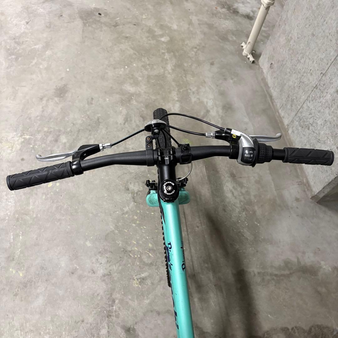 【港区引取限定】Bianchi PIRATA 26チェレステ8速 ジュニアMTB
