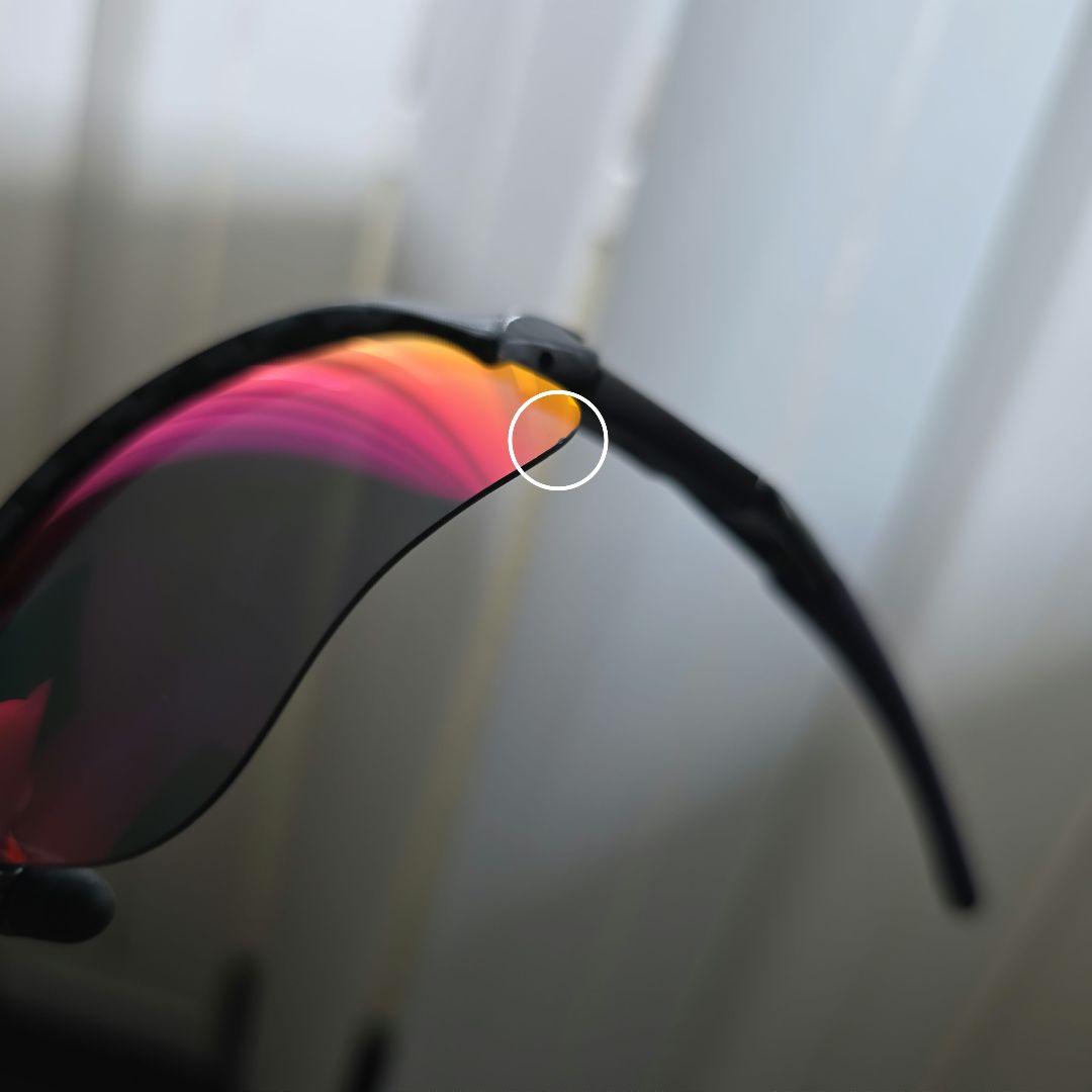 OAKLEY FLAKJacket MADE IN U.S.Aカーボン柄ゴルフ用
