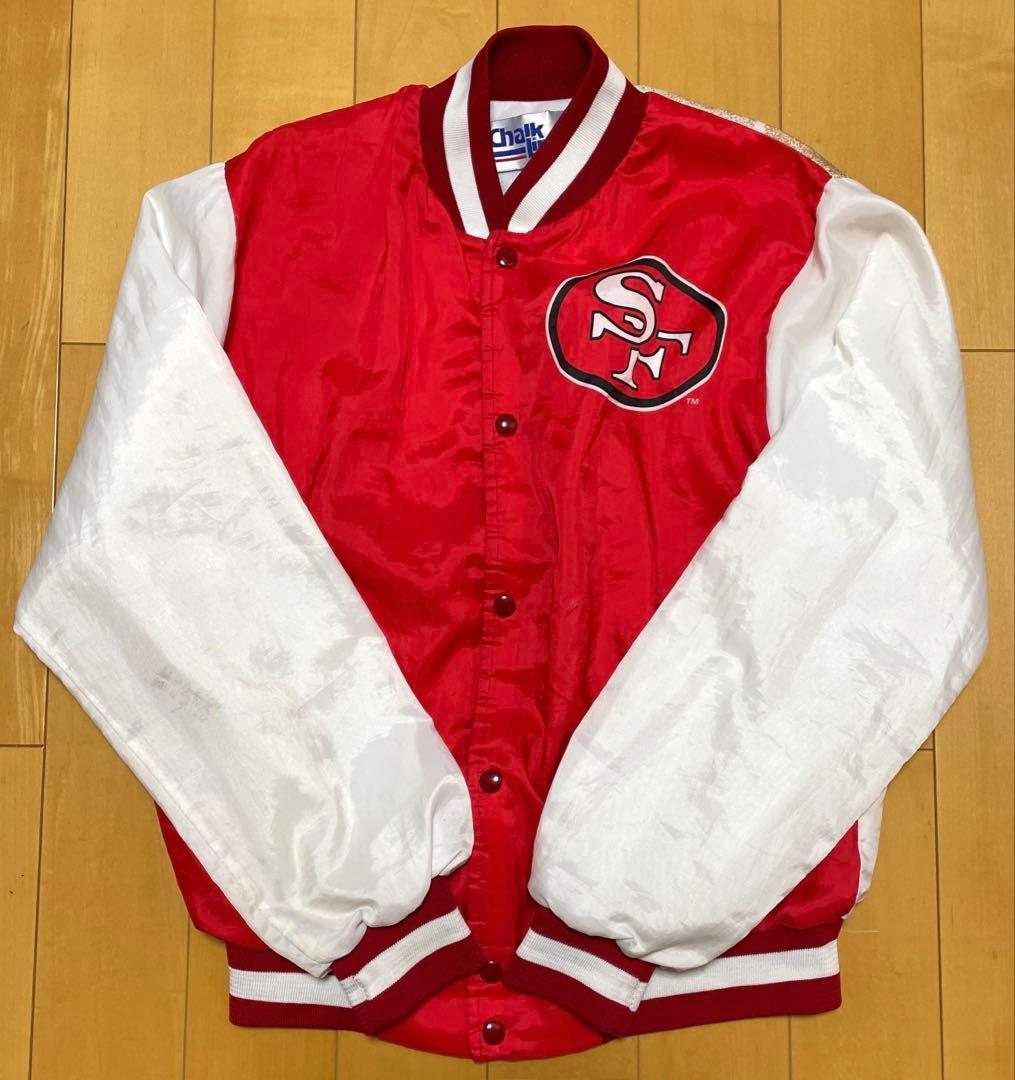 90s 49ers スタジャン 貴重 激レア チカーノ ローライダー