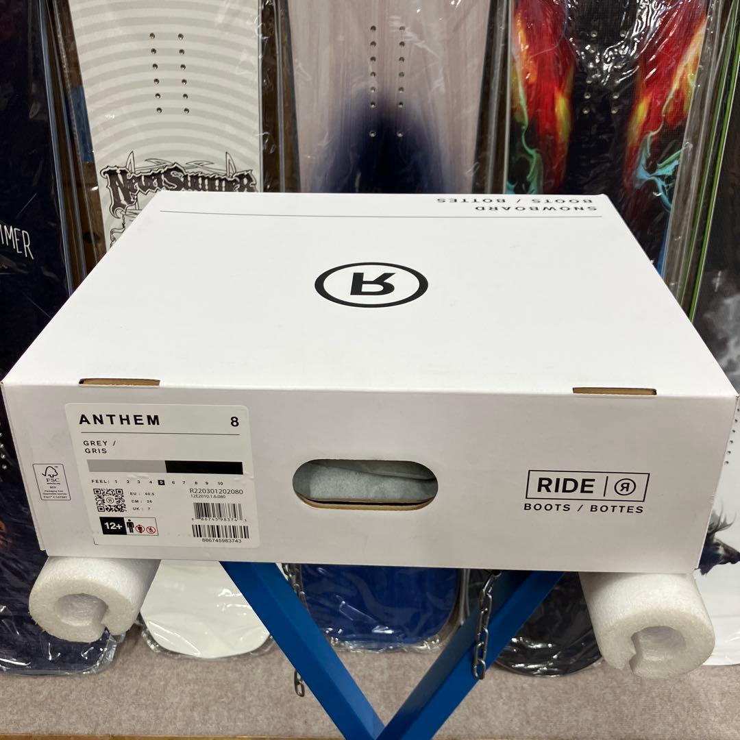 【新品】22-23 RIDE ANTHEM スノーボードブーツ 26.0cm