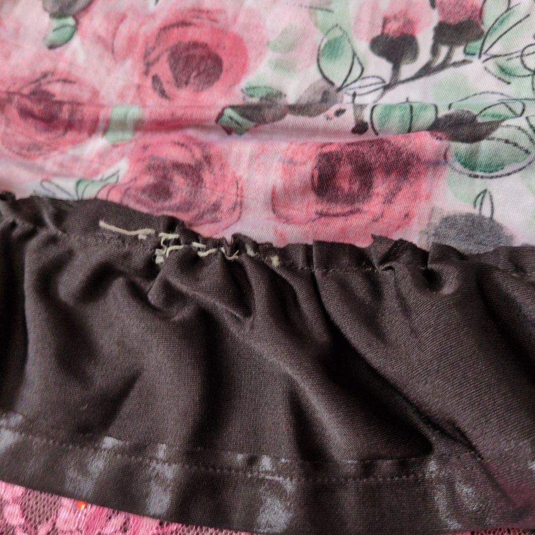 ベリーダンス用花柄セットアップ ブラとスカート