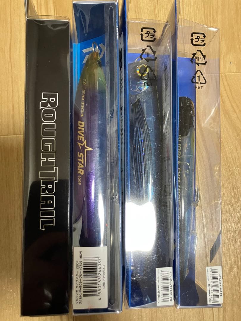 【値下げ！】キャスティング用ルアー4個セット　新品未使用　シマノ　ダイワ　DUO