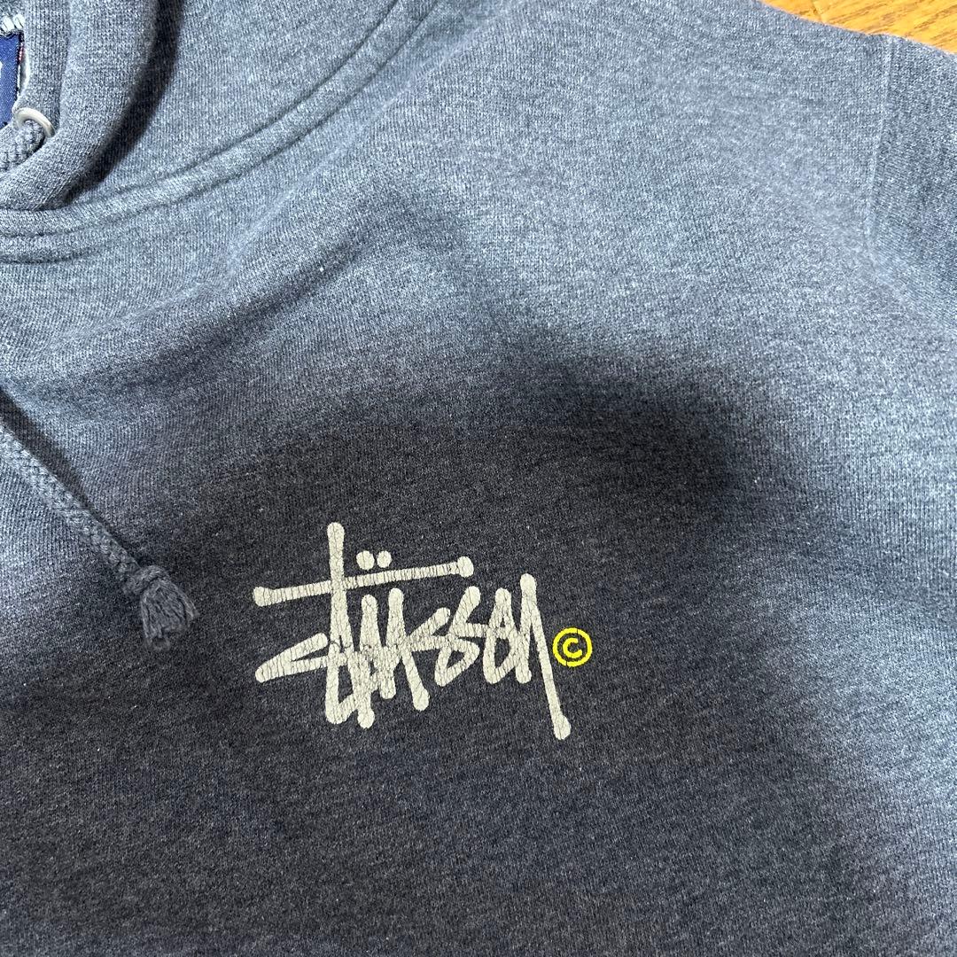 Stüssy グレー フーディー XL