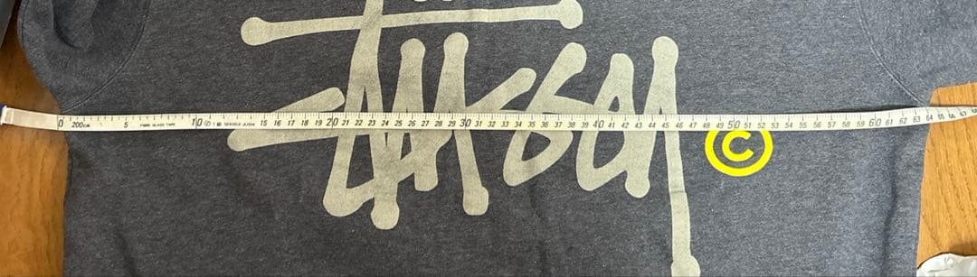Stüssy グレー フーディー XL