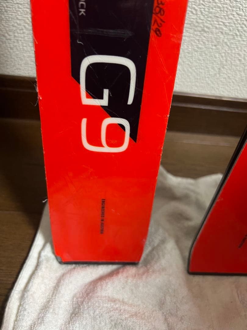 【中古品】ATOMIC アルペンスキー RED STER G9 183cm
