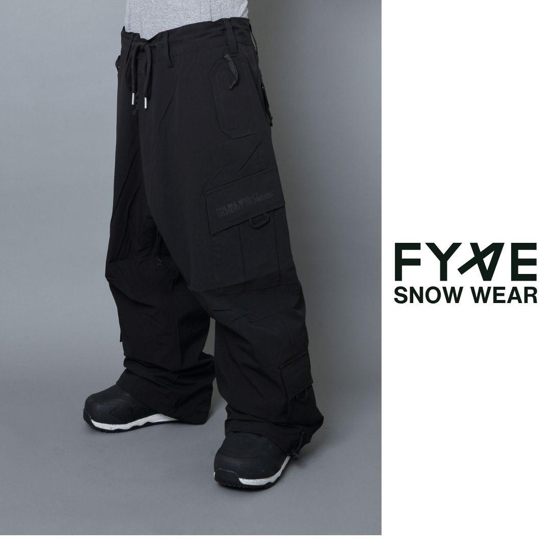 Fyve ファイブ スノーボードウェア フーディ パンツ XXL 新品 BK