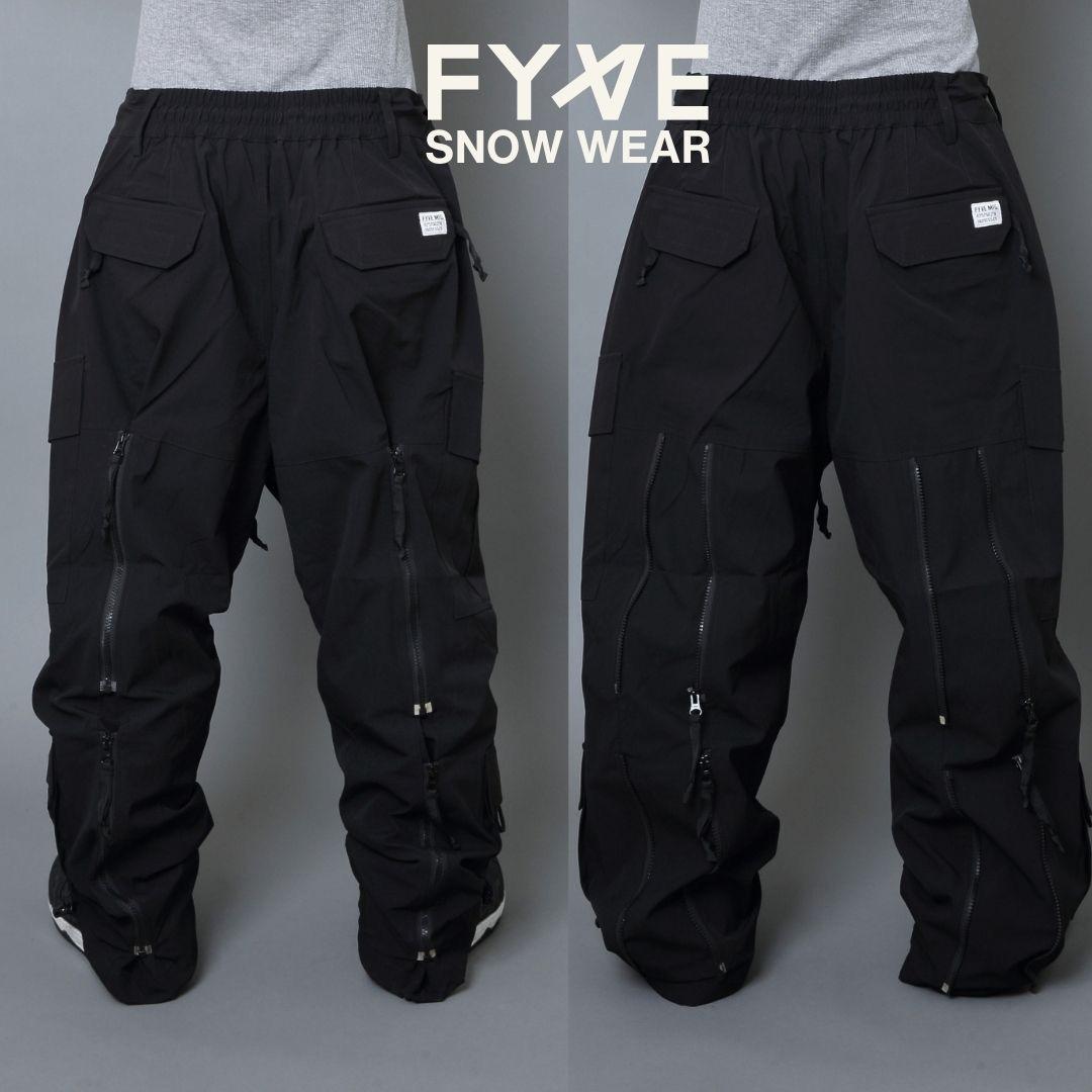 Fyve ファイブ スノーボードウェア フーディ パンツ XXL 新品 BK