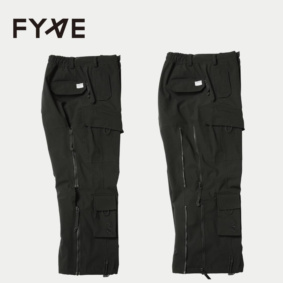 Fyve ファイブ スノーボードウェア フーディ パンツ XXL 新品 BK