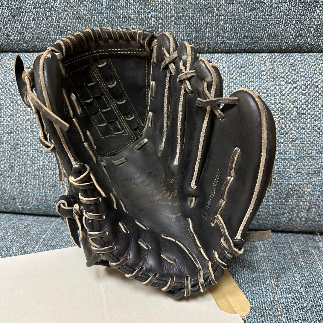 Mizuno ブラックレザーグローブ