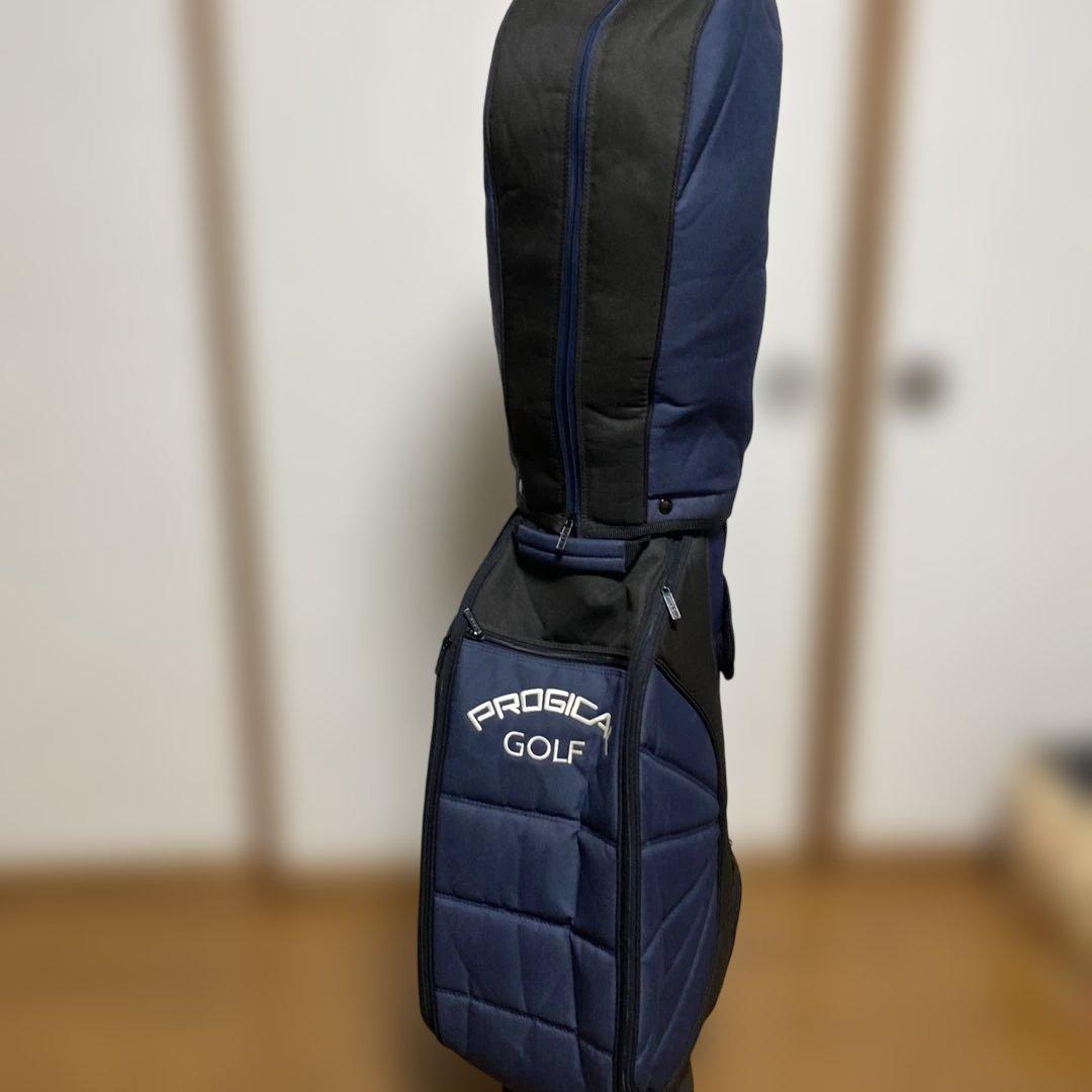 PROGICA GOLF キャディバッグ ネイビー