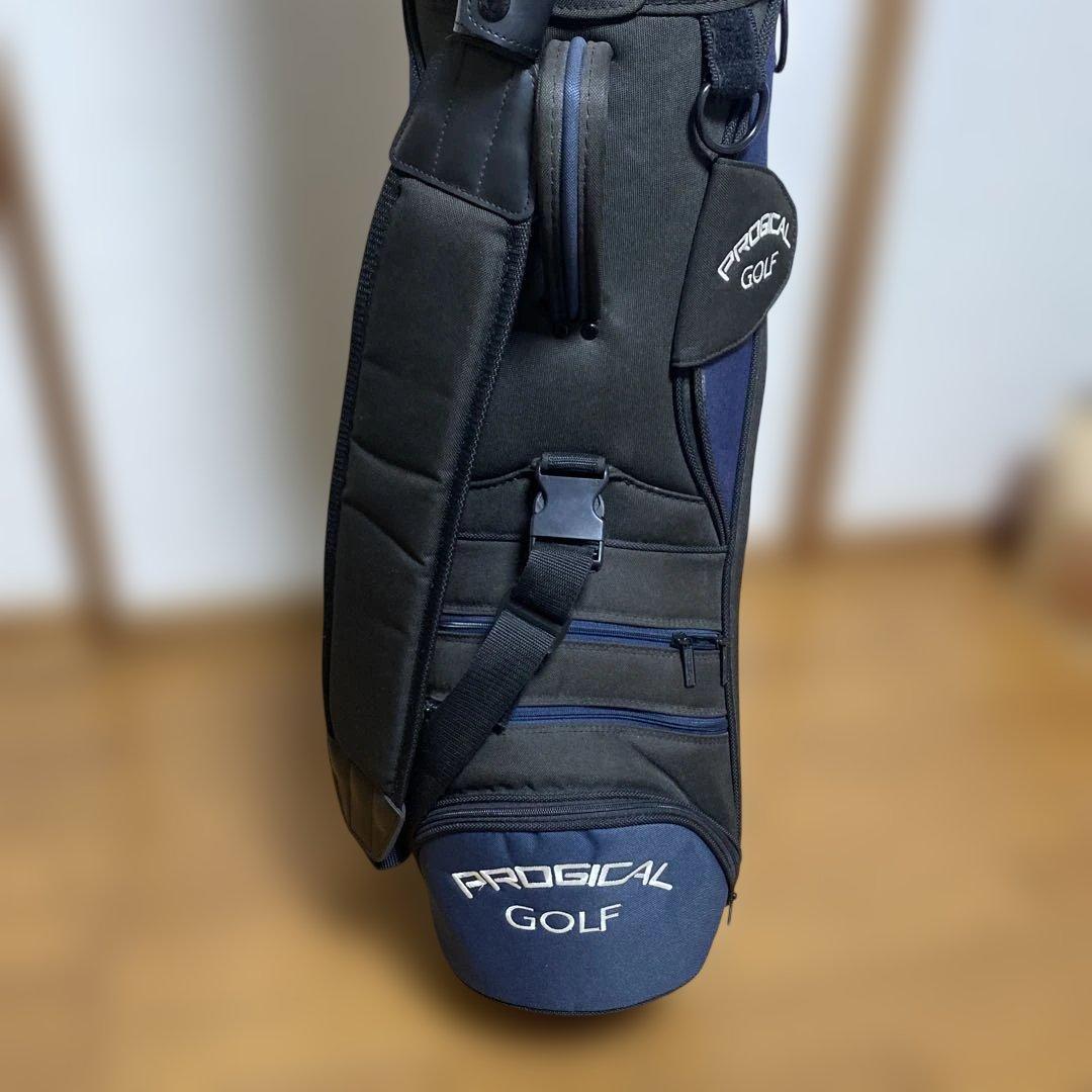 PROGICA GOLF キャディバッグ ネイビー