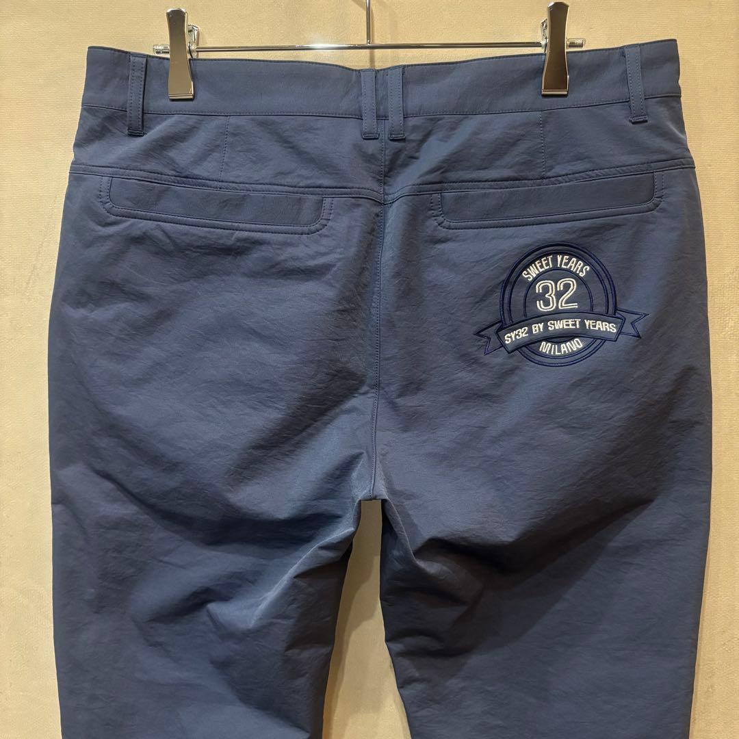 SY32bySWEETYEARS ナイロン ゴルフ パンツ メンズ ネイビー L