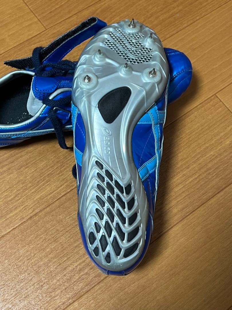 アシックスオーダースパイク（青）